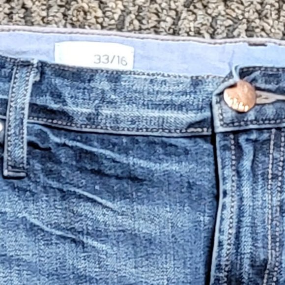 Gap 1969 Denim Skirt Size 16 Waist 33 - Picture 8 of 12